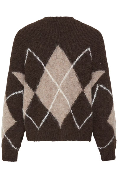 Fransa - Frcharleen Cardigan - Hot Fudge