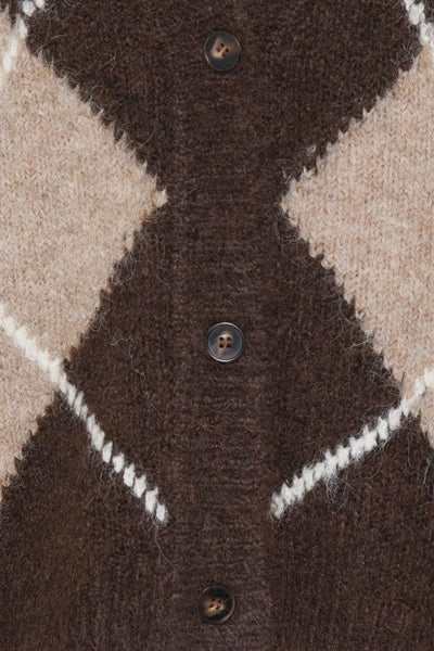 Fransa - Frcharleen Cardigan - Hot Fudge
