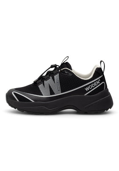 Woden - Selma Waterproof Trainer - Black