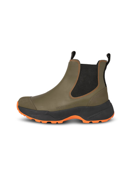 Woden - Siri Waterproof Boot - Dark Olive