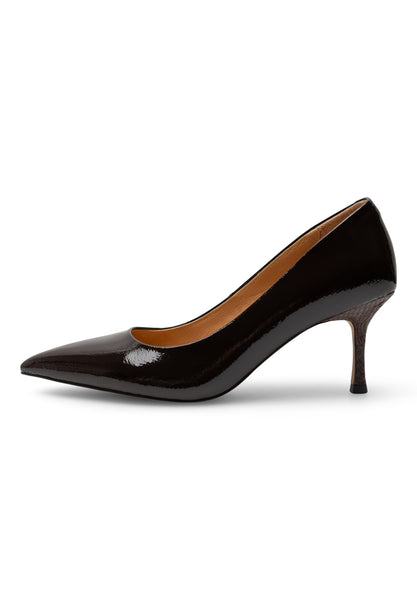 Woden - Laura Patent - Chocolate