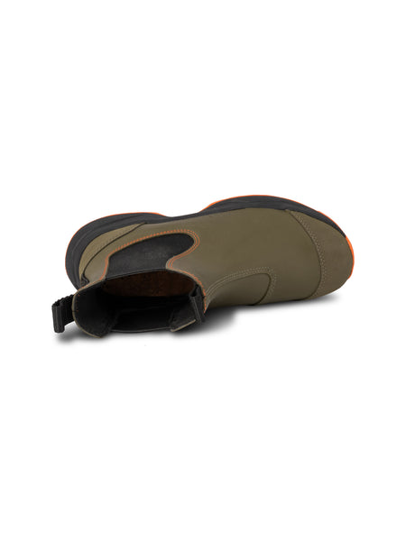 Woden - Siri Waterproof Boot - Dark Olive