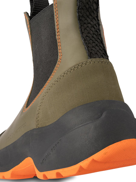 Woden - Siri Waterproof Boot - Dark Olive