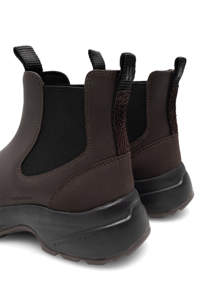Woden - Siri Waterproof Boot - Chocolate