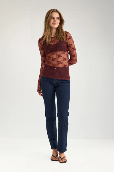 Numph - Nunatalia Blouse - Syrah