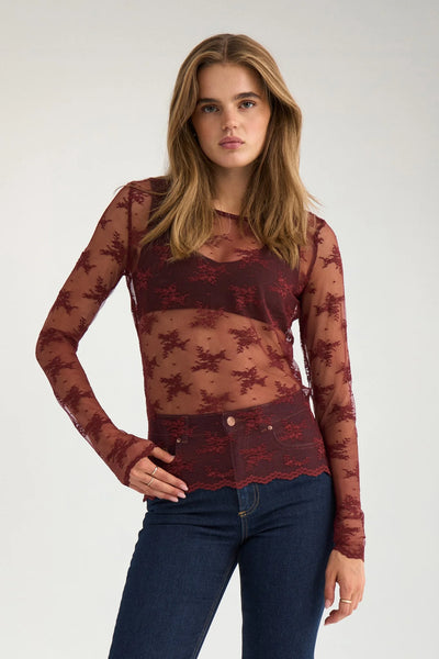 Numph - Nunatalia Blouse - Syrah