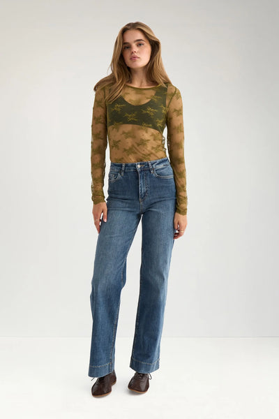 Numph - Nunatalia Blouse - Fir Green