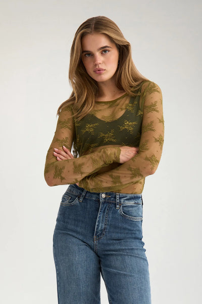 Numph - Nunatalia Blouse - Fir Green