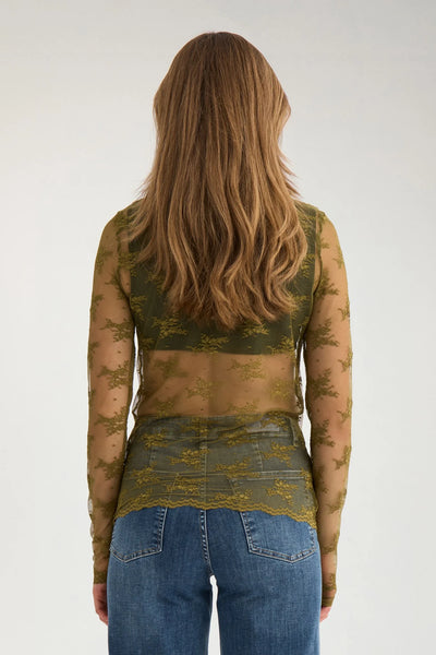 Numph - Nunatalia Blouse - Fir Green