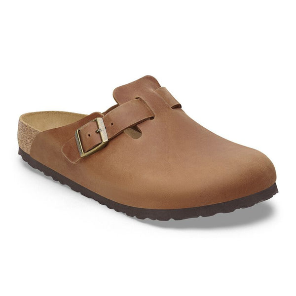 Birkenstock - Boston Oiled Leather - Cognac