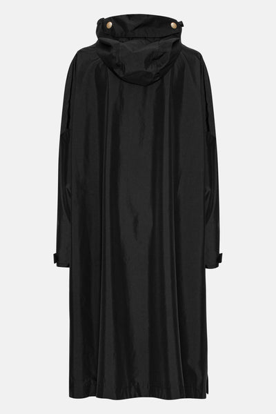 Ilse Jacobsen Waterproof Poncho - Black