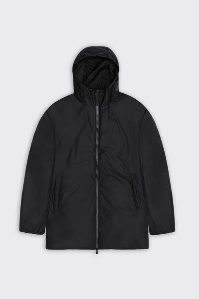 Rains Lohja Longer Insulated Jacket - Black