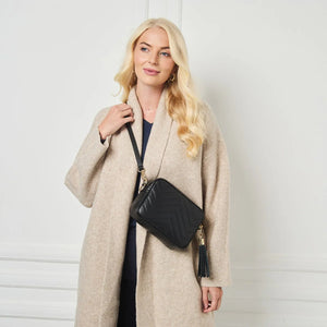 Elie Beaumont - Quilted Standard Bag - Black