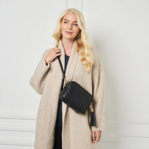 Elie Beaumont - Quilted Standard Bag - Black