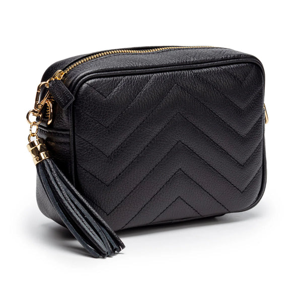 Elie Beaumont - Quilted Standard Bag - Black