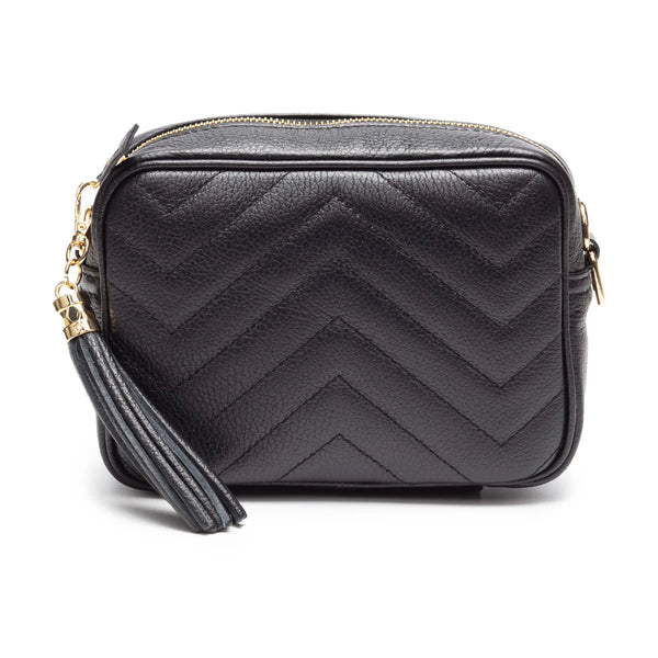 Elie Beaumont - Quilted Standard Bag - Black