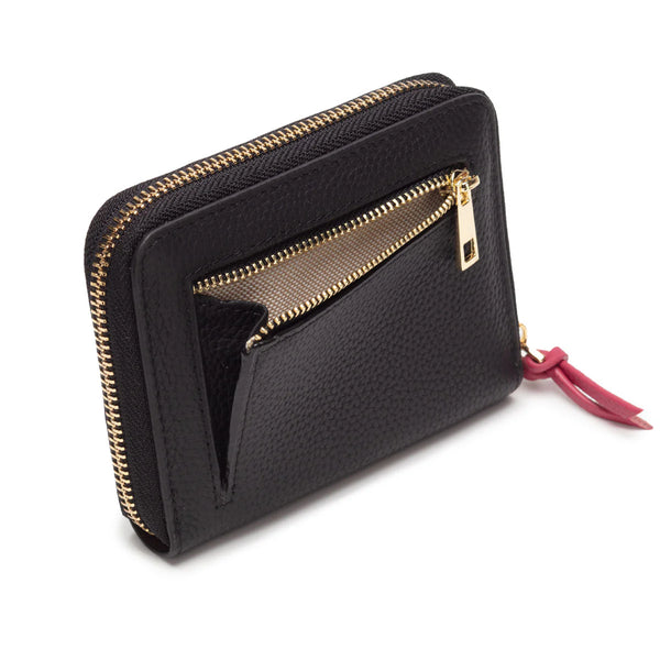 Elie Beaumont - Zipper Purse - Black/Berry