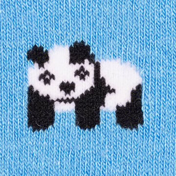 Swole Panda - Panda Bamboo Socks - Blue