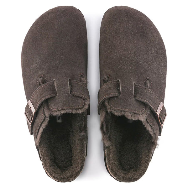 Birkenstock - Boston Shearling - Suede Mocha