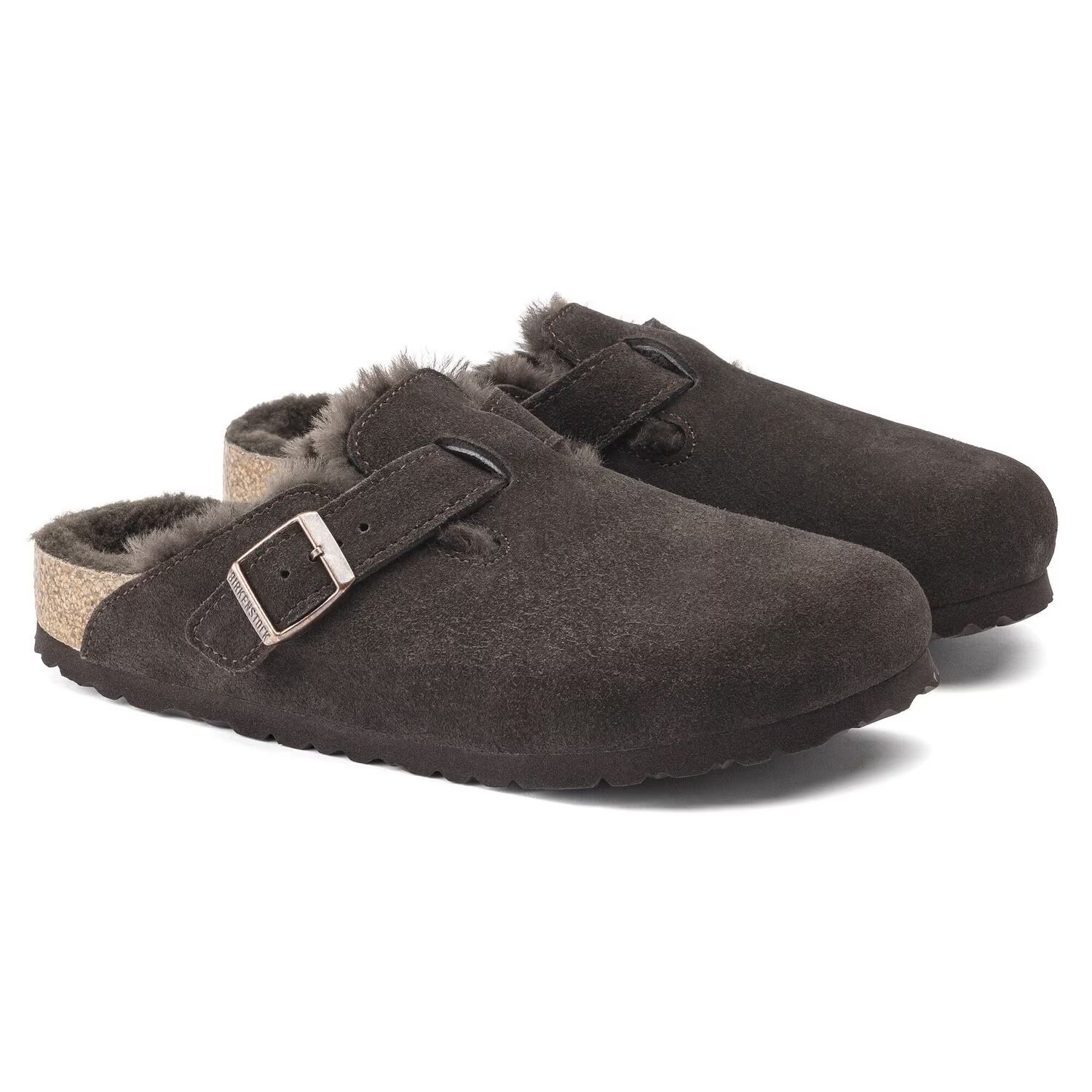 Birkenstock - Boston Shearling - Suede Mocha