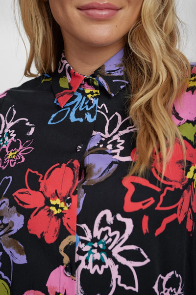 Numph - Nuhallie Shirt - Caviar