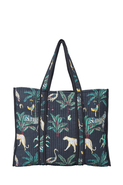 Lollys Laundry - Zelkova Shopper - Washed Black
