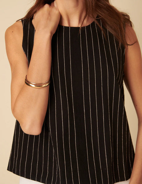 Nobody’s Child - Stirling Pinstripe Top