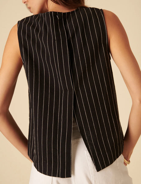 Nobody’s Child - Stirling Pinstripe Top