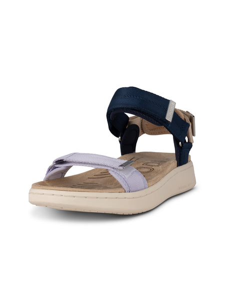 Woden - Line Sandal - Space Multi