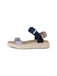 Woden - Line Sandal - Space Multi