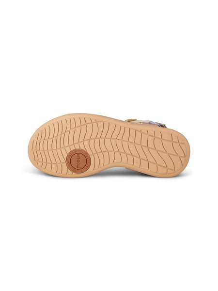 Woden - Line Sandal - Butter Multi