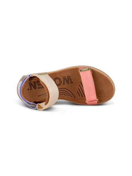 Woden - Line Sandal - Butter Multi