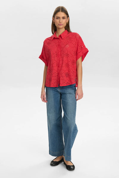 Numph - Nukarissa Shirt - Geranium
