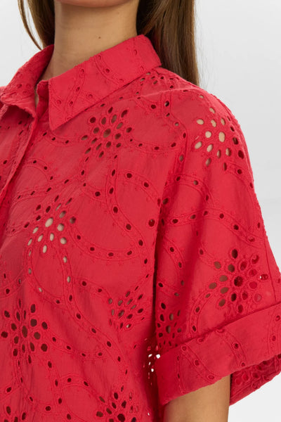 Numph - Nukarissa Shirt - Geranium
