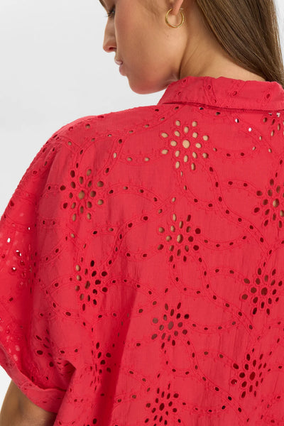Numph - Nukarissa Shirt - Geranium