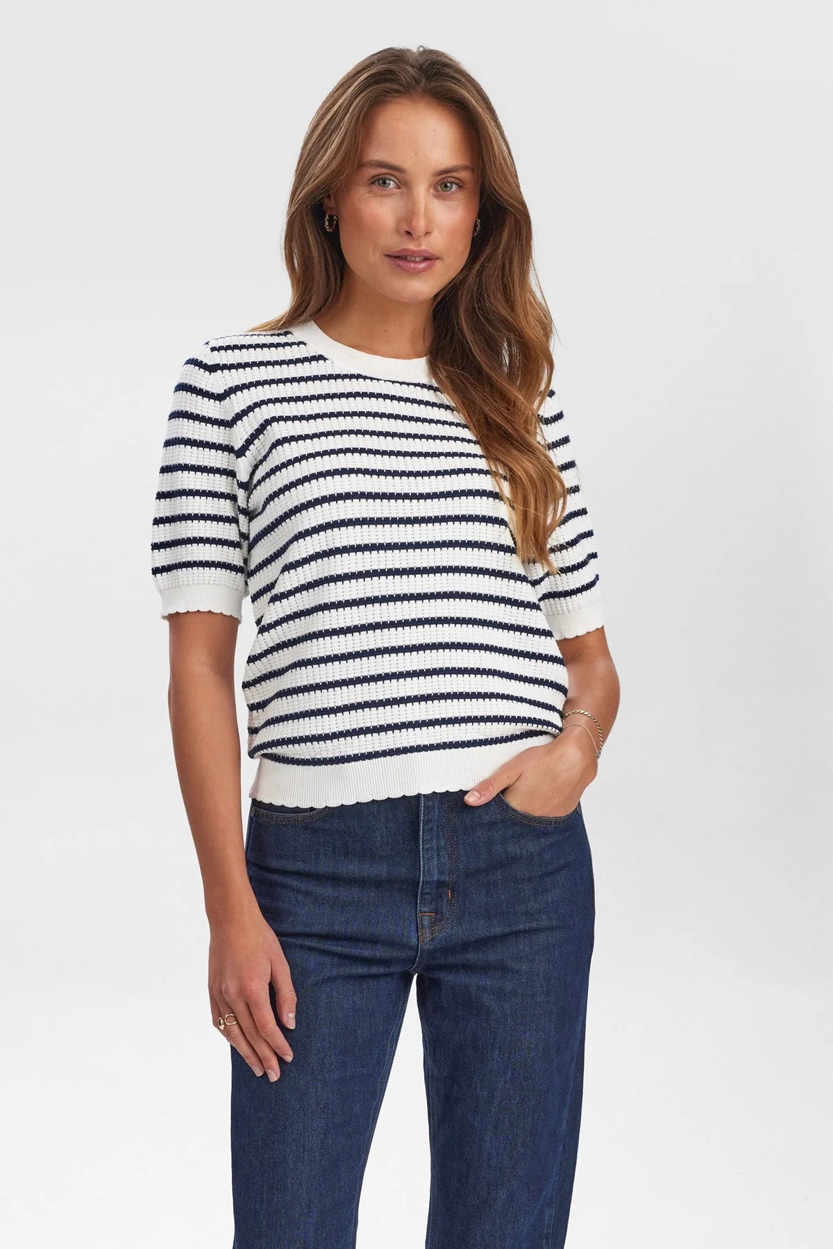 Numph - Nunicole Top - Dark Sapphire