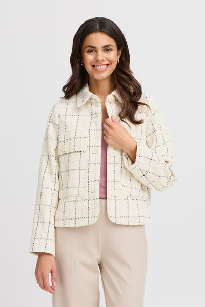Fransa - Frchani Jacket - Moonbeam Mix