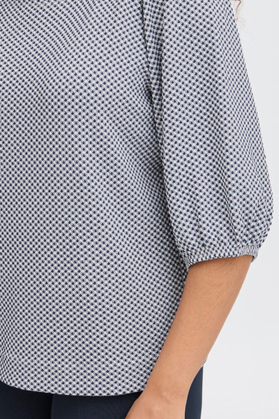 Fransa - Frnia Tee 1 - Navy Blazer