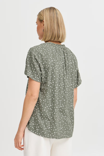 Fransa - FRKamma Blouse - Agave Green
