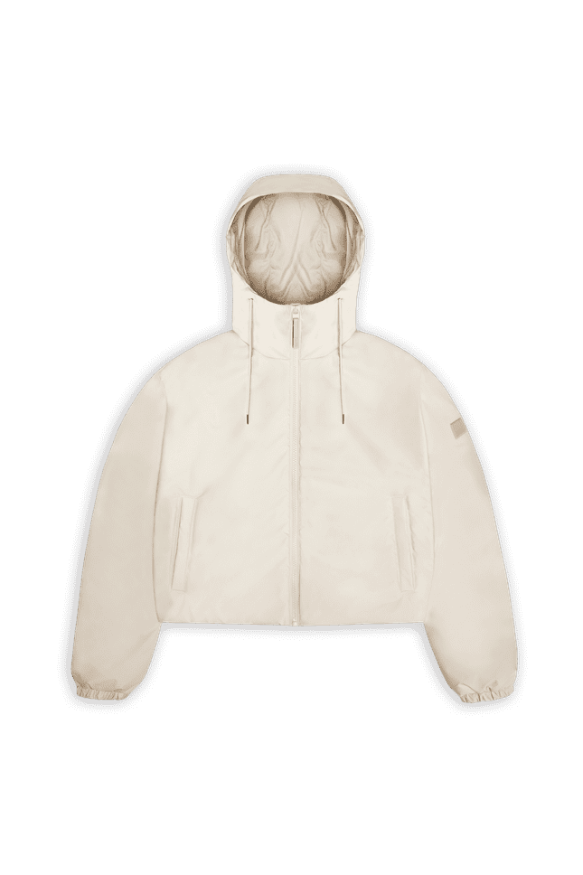 Rains - Lohja Short Insulated Jacket - Dune