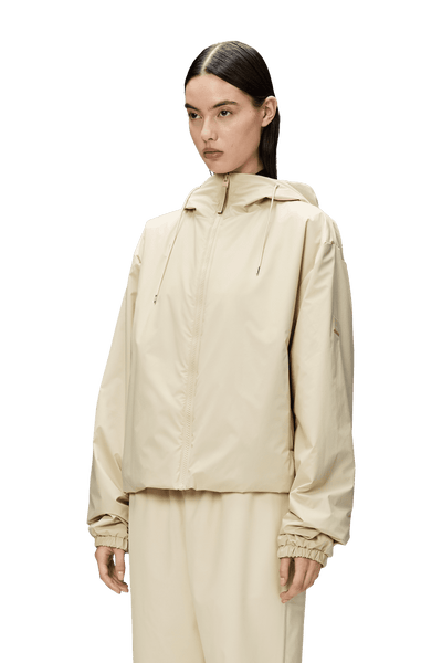 Rains - Lohja Short Insulated Jacket - Dune