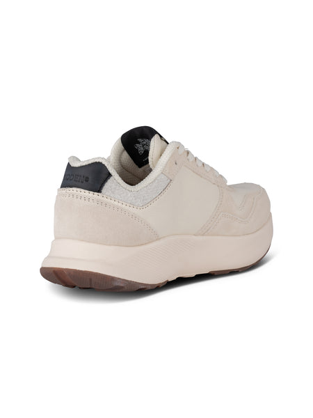 Woden - Mathilde Runner Leather Trainer - Blanc de Blanc