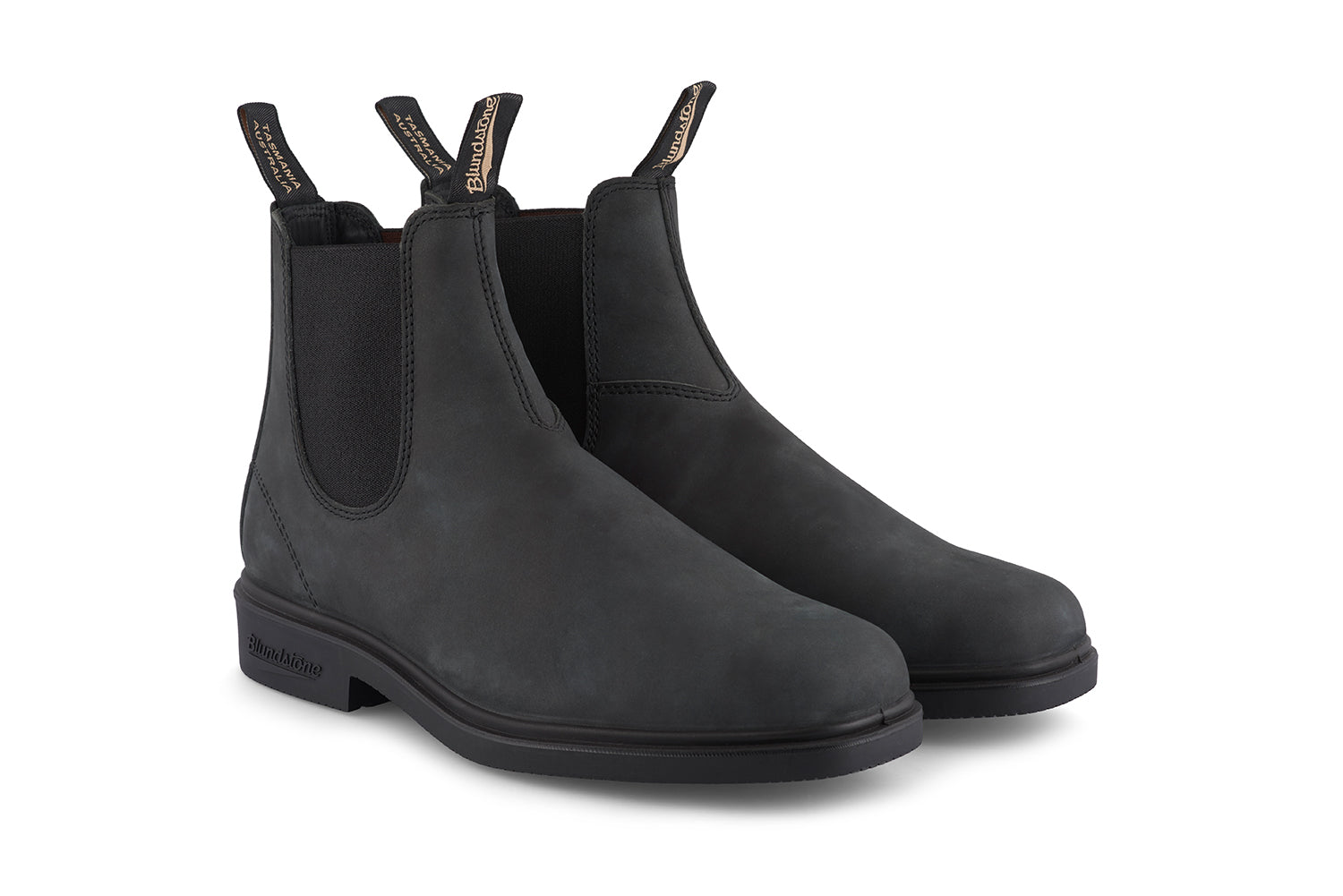 Blundstone Mens  Dress Boot - 1308 Rustic Black