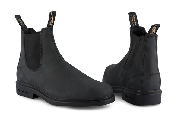 Blundstone Mens  Dress Boot - 1308 Rustic Black