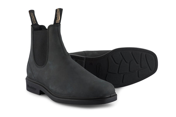 Blundstone Mens  Dress Boot - 1308 Rustic Black