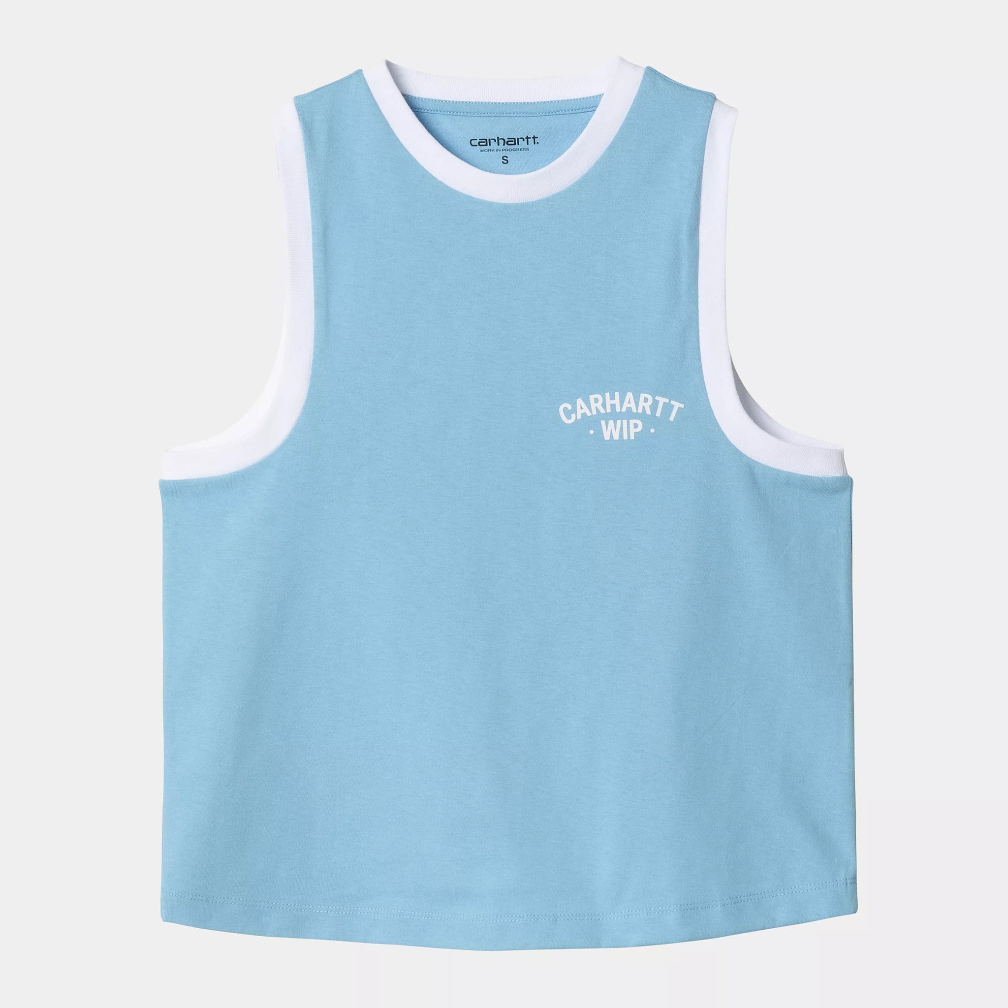 Carhartt - 89 Ringer Vest - Bluebird White