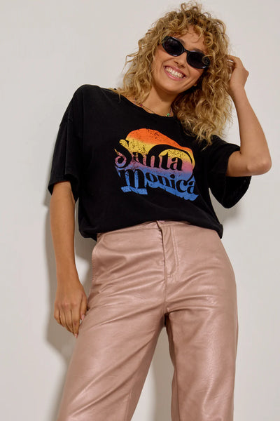 Five - Santa Monica Tee - Acid Grey
