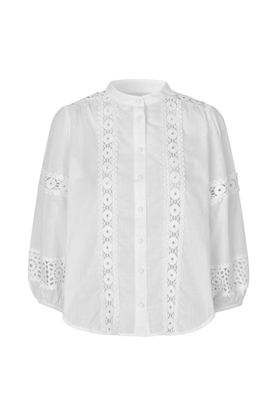 Lollys Laundry - June Shirt - White