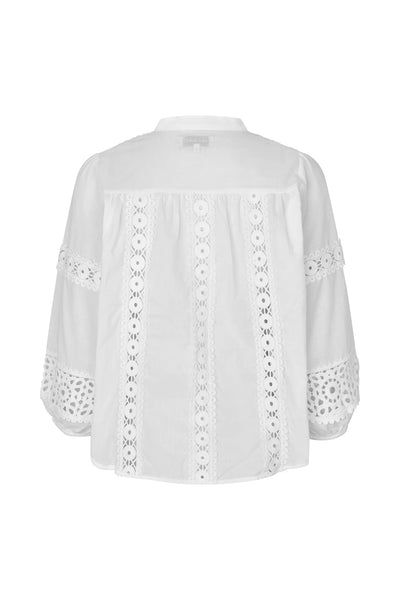 Lollys Laundry - June Shirt - White