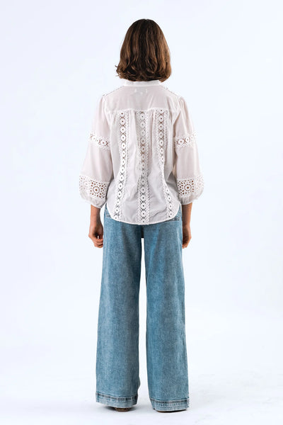 Lollys Laundry - June Shirt - White